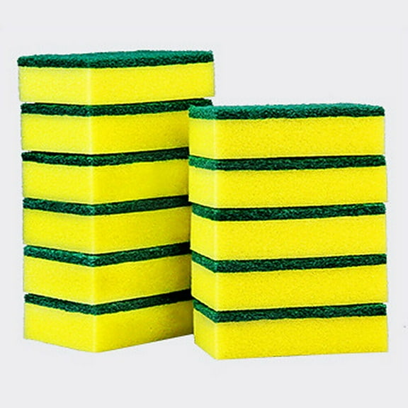 10-20PCS Sponge Eraser Cleaning Pads Dish Washing Stains Removing Kitchen