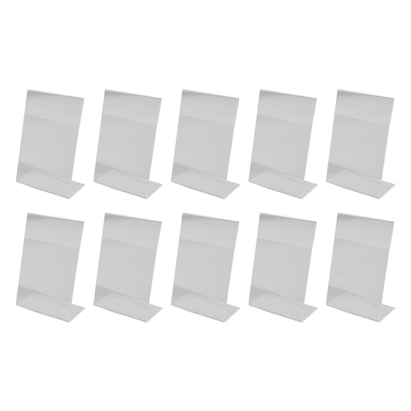 10/20Pcs A6 Transparent Acrylic Display Stand 10*15Cm Desk Display Card Supporter Birthday Gift For Girl Desktop Home Decoration