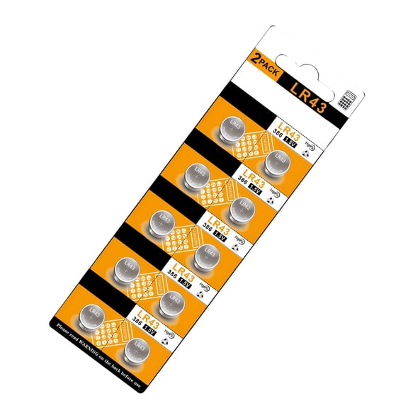 10/20Pcs AG12 LR43 Lithiums Coin Cell Batteries for Automotive Key Digital Scale and Industrial Applications