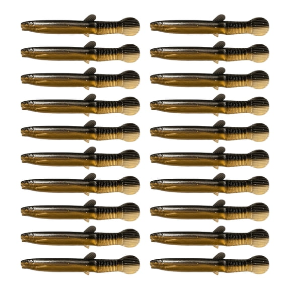 10/20Pcs Artificial Soft Lures Worm Baits Wobbler Loach Soft Baits Multisection Tail Swimbaits Fishing Tackle Lures