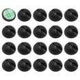 thumbnail image 1 of 10/20Pcs Black Silicone Wire Clips Self-Adhesive Cable Holder Mounts for Car & Home Organization, 1 of 6