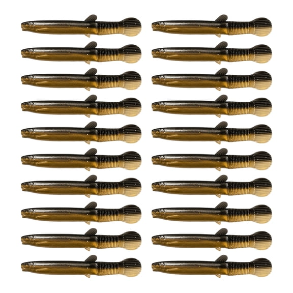 10/20Pcs Multisection Tail Swimbaits Lures Loach Soft Baits Sinking Fishing Lures Artificial for Saltwater
