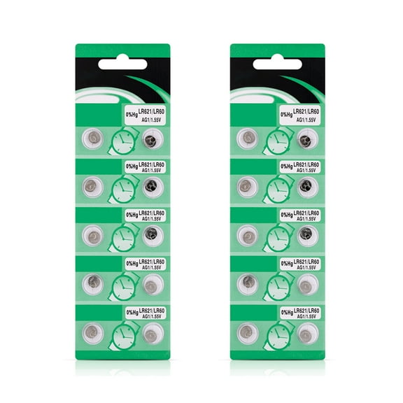 10/20Pieces AG1 LR621 Batteries LR621 Metal Button Cell Suitable For Small Gadgets And Electronic Accessories