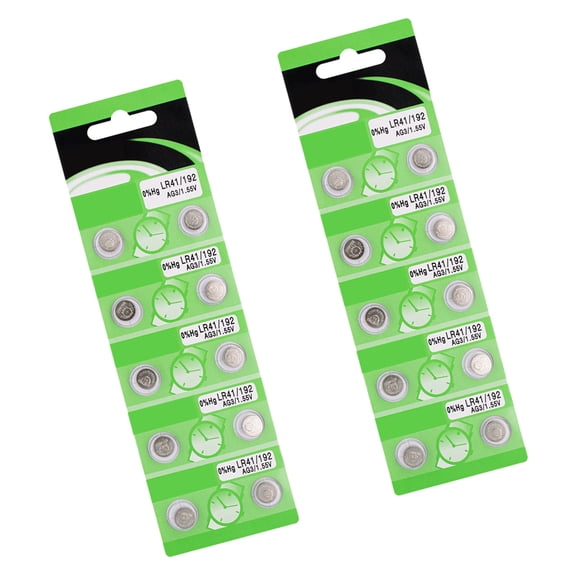 10/20Pieces AG3 LR41 Batteries AG3 LR41 Alkaline Button Cell For Watches Calculators And Emergencies Lights