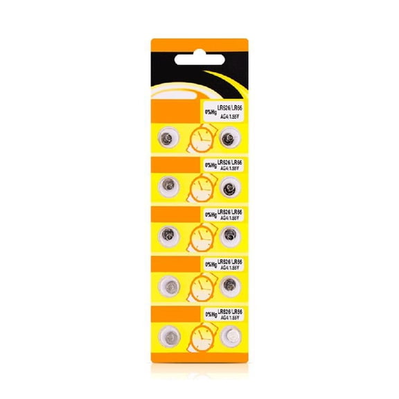 10/20Pieces AG4 LR626 Alkaline Button Batteries Compact AG4 LR626 Alkaline Button Cell Batteries for Low Power Devices