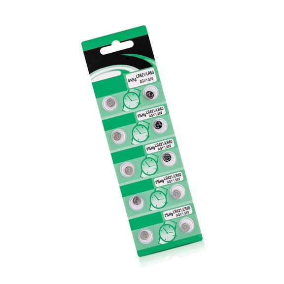 10/20Pieces Reliability AG1 LR621 Batteries LR621 AG1 Button Coin Cell Batteries For Travel Use In Various Small Devices