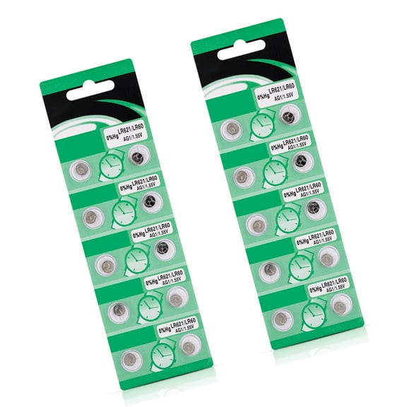 10/20Pieces Reliability AG1 LR621 Batteries LR621 AG1 Button Coin Cell Batteries For Travel Use In Various Small Devices