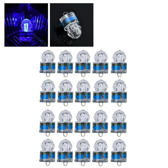 10/20X Fishing Flashlight: LED Deep-Drop Underwater Bait Light