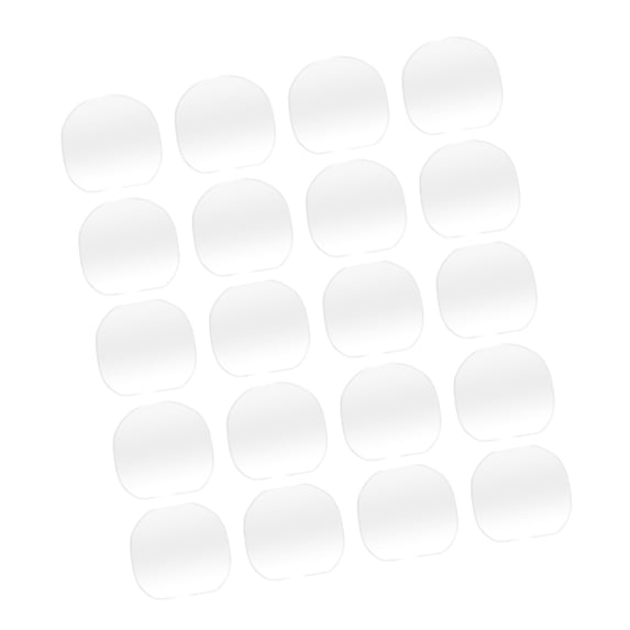 10/20pcs Clear Table Tennis Rubber Protections Film PingPong Racket Covers Sticky Rubber Protective Film Easy to Use