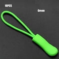 thumbnail image 1 of 10/20pcs High quality Bags Clip Buckle Suitcase Tent Backpack Zip Puller Replacement Ends Lock Zips Zipper Pull Cord Rope Pullers GREEN 10PCS, 1 of 1