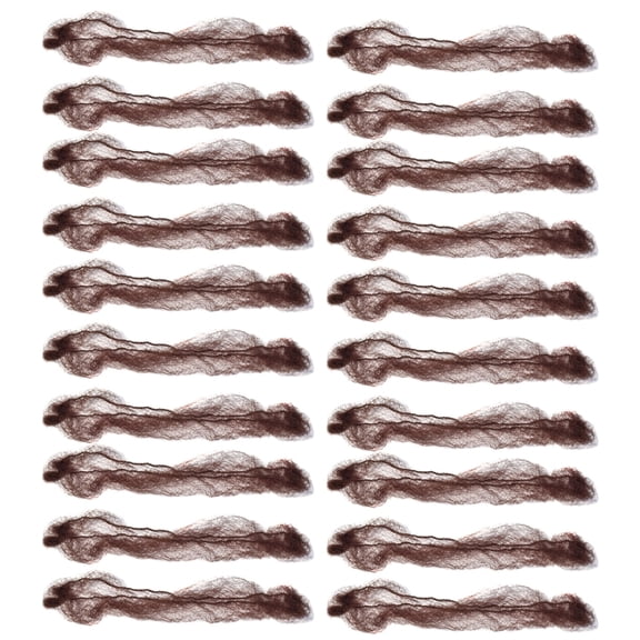 10/20pcs Invisible Nylon Hair Net Soft Elastic Lines Hair Net Ballet Dance Snoods for Food Service Workers