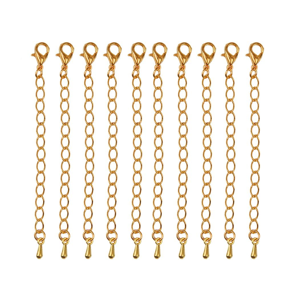 30 Pack Necklace Chains 2mm Stainless Steel Link Cable Chain Necklace Bulk  for DIY Jewelry Making Supplies (16 Inches)