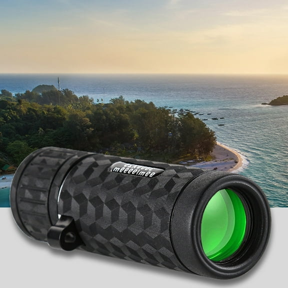10-20x50 HD Monocular Telescope with Low Light Night Vision - Waterproof Portable Zoom Scope for Bird Watching/Hunting/Concerts - Multi-Coated Optics & Phone Adapter Included