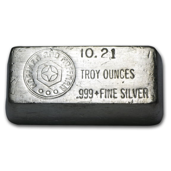 10.21 oz Silver Bar - Hoffman & Hoffman