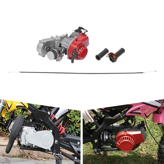 10.24*8.58*5.71in 2 Stroke Racing Engine Motor Direct Replacement For Pocket Bike, Mini Quad Dirt Bike,ATV