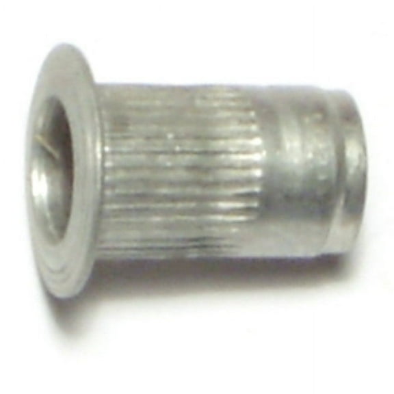 #10-24 Aluminum Coarse Thread Blind Nut Inserts (10 pcs.)