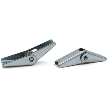 10-24 Toggle Wings / Steel / Zinc - 100 Piece Carton