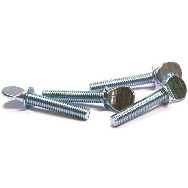 1024 X 1 1/2" Thumb Screws / Type P / Shoulder / Steel / Zinc 1000