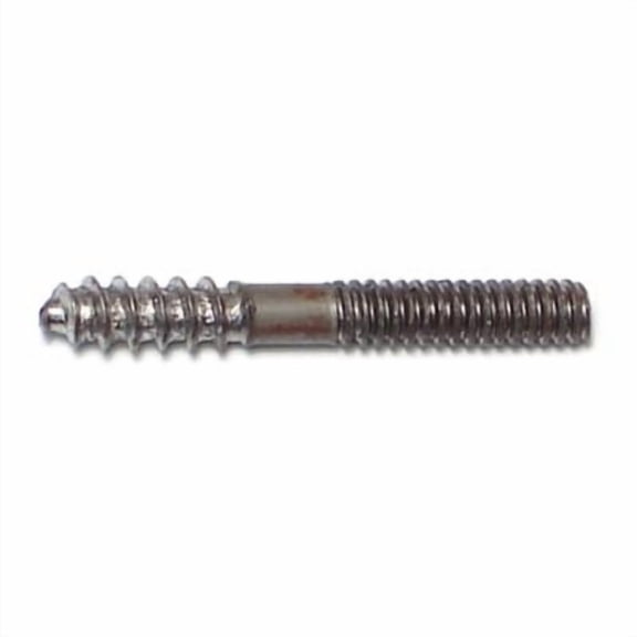 #10-24 x 1-1/2" Plain Steel Coarse Thread Hanger Bolts HBS-078