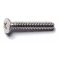 thumbnail image 1 of #10-24 x 1-1/4" 18-8 Stainless Steel Coarse Thread Phillips Oval Head Machine Screws, 1 of 1