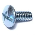 thumbnail image 1 of #10-24 x 1/2" Zinc Plated Steel Coarse Thread Combo Truss Head Machine Screws, 1 of 1