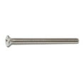 thumbnail image 1 of #10-24 x 2-1/2" 18-8 Stainless Steel Coarse Thread Phillips Oval Head Machine Screws, 1 of 1