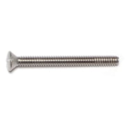 #10-24 x 2" 18-8 Stainless Slotted Oval Head Machine Screws 12 pcs.