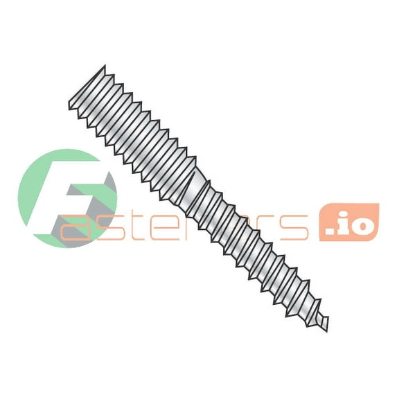 10-24 x 3 1/2" Full Thread Hanger Bolts / Steel / Zinc (Quantity: 1,000 pcs)