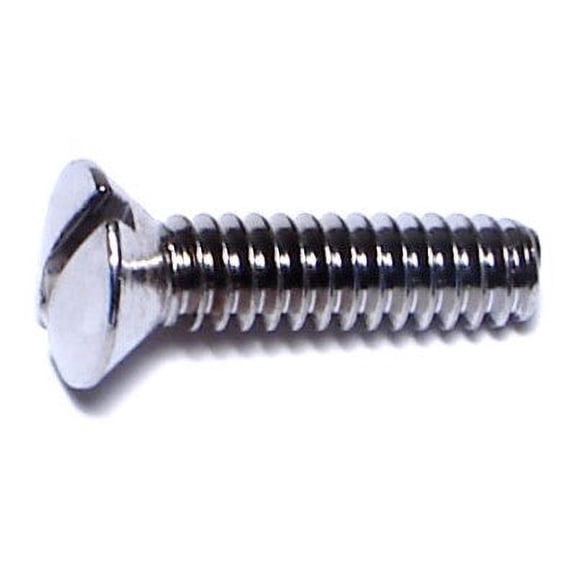 #10-24 x 3/4" Brass Slotted Oval Head Machine Screws MSCOB-135 (15 pcs.)