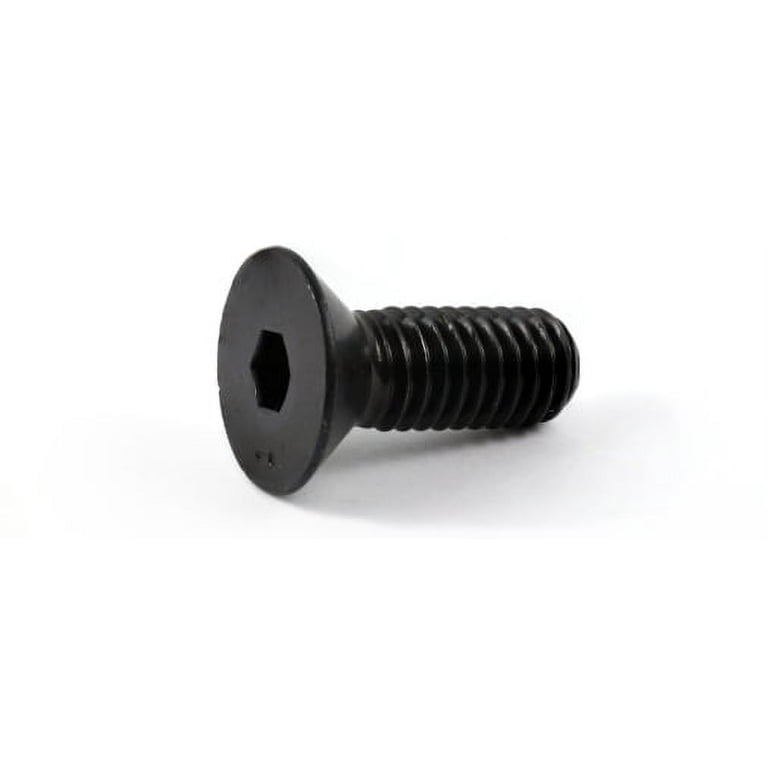 Alloy Steel Socket Cap Screws - Flat Head, Internal Hex Drive, #10-24 UNC Threads (Pack Of 100)