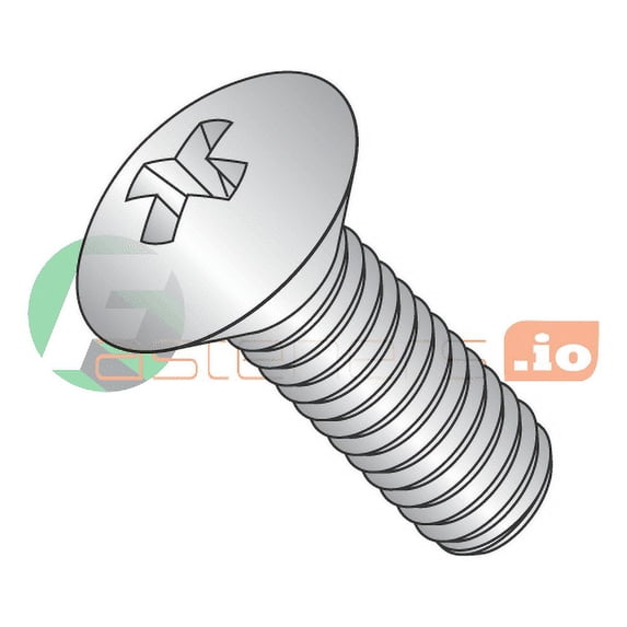 10-24 x 4" Machine Screws / Phillips / Oval / 18-8 Stainless Steel (Quantity: 500 pcs)