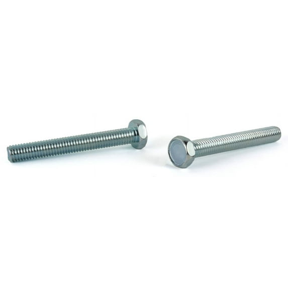 10-24 x 5/16" Machine Screws / Unslotted / Hex Head / Steel / Zinc - 9000 Piece Carton