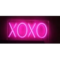 thumbnail image 1 of 10.24"x5.12" XOXO Neon Light Sign LED Night Lights USB Operated Decorative Marquee Sign Bar Pub Store Club Garage Home Party Decor, 1 of 1