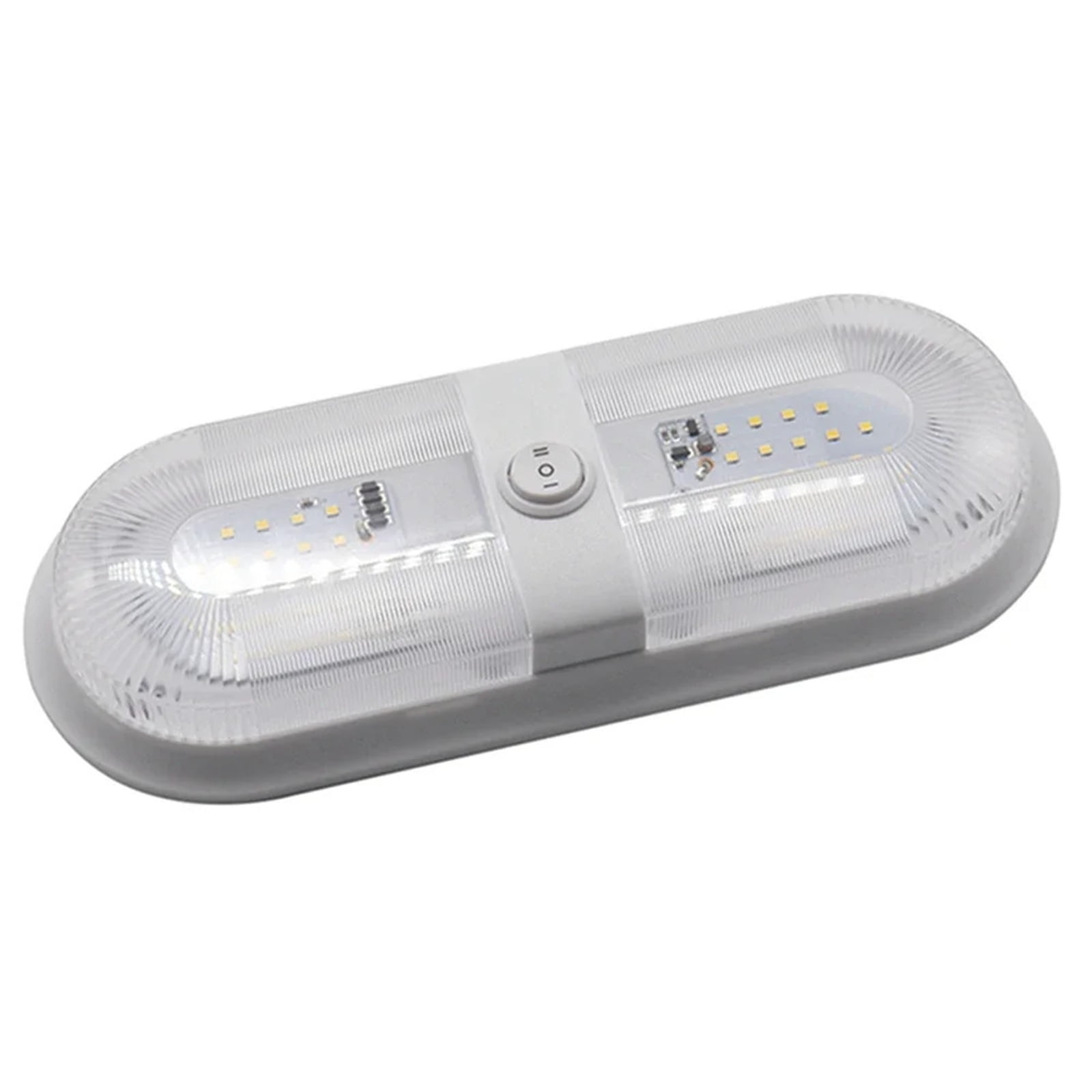 10-24V 48 LED RV Roof Ceiling Lamp 4000-4500K With Switch RV Camper ...