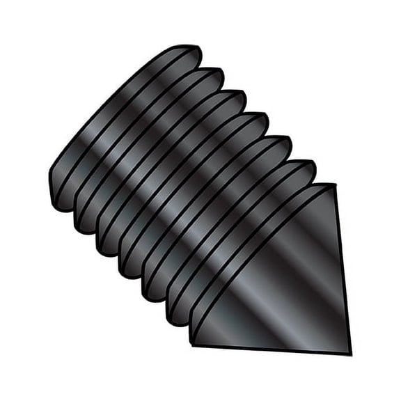 10-24X1/4 Coarse Thread Socket Set Screw Cone Point Plain (Pack Qty 100) BC-1004SSN