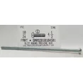 thumbnail image 1 of #10-24X4-1/2 Round Head Slotted Machine Screws Steel Zinc Plated (10), 1 of 1