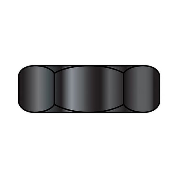 10-24X5/16X7/6 Small Pattern Hex Machine Screw Nut Black Oxide and Oil (Pack Qty 8,000) BC-1005NHB