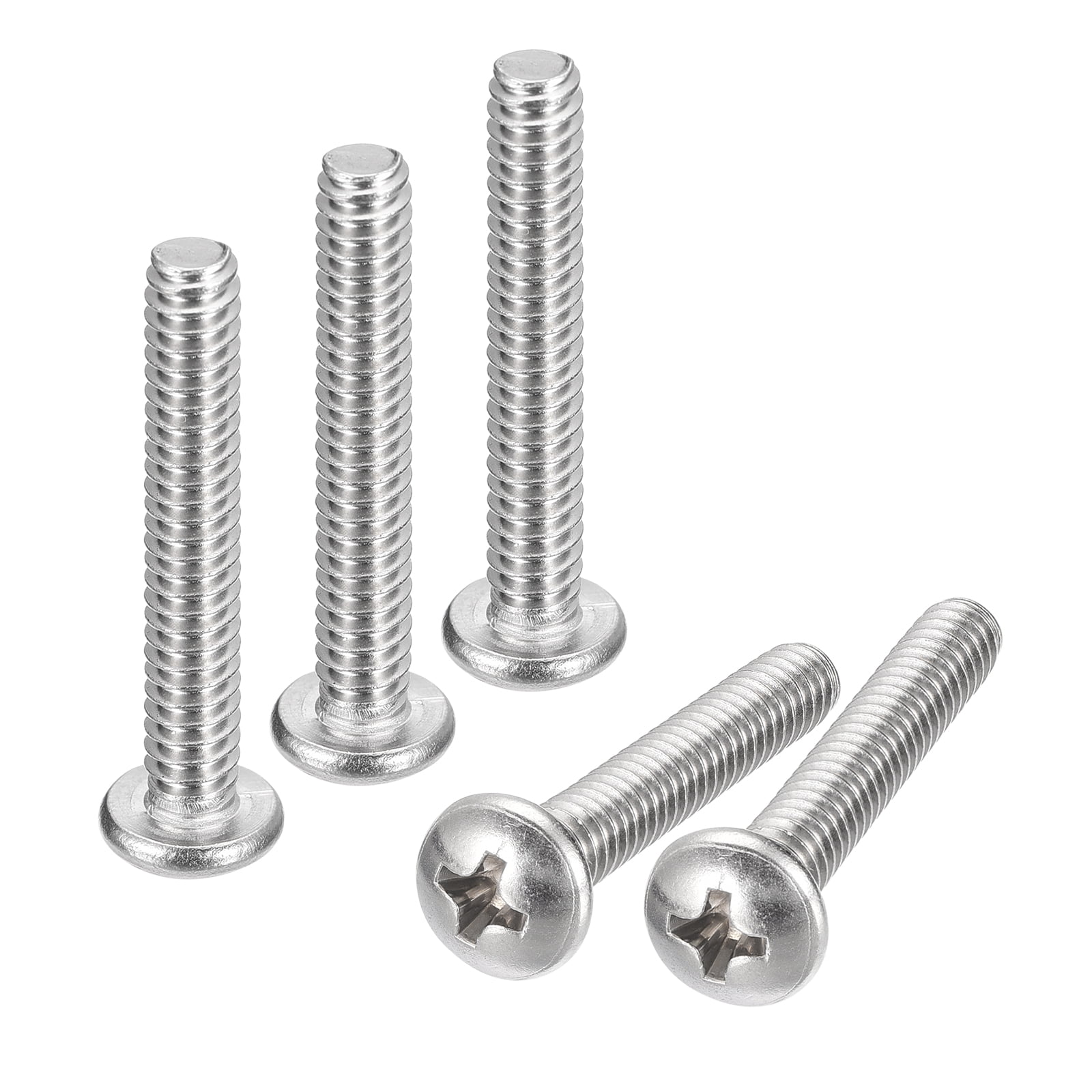 Large Pan Fasteners Uxcell #10-24x1-1/4