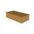 thumbnail image 1 of 24x12x6 Kraft Brown Corrugated Shipping Boxes, 32 ECT Single-Wall, Qty 10, 1 of 3