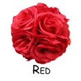 thumbnail image 1 of 10" (25 CM) Flower Kissing Ball Rose Pomander Wedding Party Home Decoration, 1 of 1