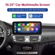 10.25 CarPlay Touch Screen Android Auto Car Stereo For Mercedes Benz CLS 2010-2014 NTG 4.5/4.7 Bluetooth Siri Navigation