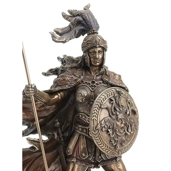 10.25 Inch Athena - Goddess of Wisdom and War Cold Cast Bronze Statue