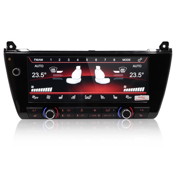 10.25 Inch LCD Touch Screen Air Conditioning Climate Control Replacement for BMW 5 Series 2011-2017