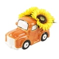 thumbnail image 1 of 10.25'L Sunflowers Truck Ceramic 8X4X6, 1 of 1