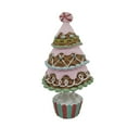 thumbnail image 1 of 10.25" Pink Frosting and Waffle Cone Christmas Cupcake Tree Tabletop Centerpiece, 1 of 6