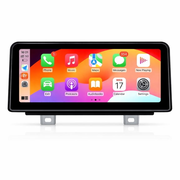10.25" Wireless Apple CarPlay Android Auto Screen for BMW 3 Series F30 F31 F34 & 4 Series F32 F33 F36 M3 F80 M4 F82 F83 (NBT System 2013-2016) Plug & Play Linux Touchscreen Display with iDrive Suppor