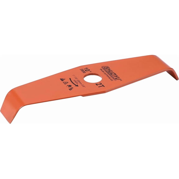 10", 255x3MM-2T Bend, Arbor 1" with 7/8"-20-5/8" Washer, Muching blade, Brush Cutter Blade, Steel Blade. Suitable for Husqvarna, Makita Brush Cutter