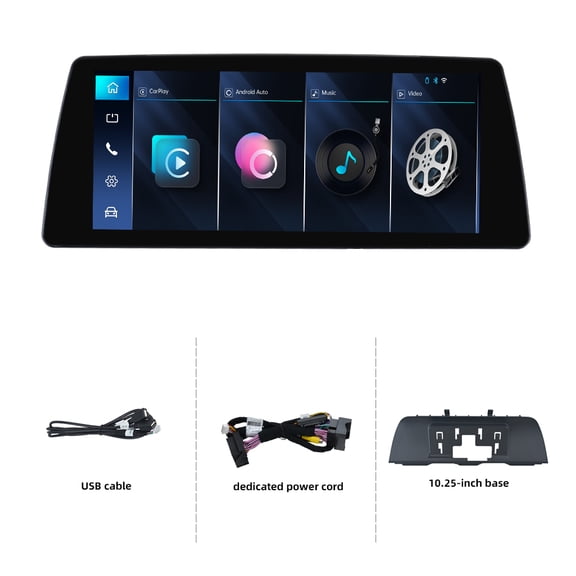 10.25inch Linux Dual Screen for BMW F10/F11 2013-2017 NBT, Carplay & Bluetooth