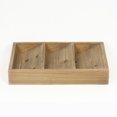 thumbnail image 1 of 10.25" X 15.75" X 2.5" Wood Spice Rack Organizer, Natural, 1 of 3