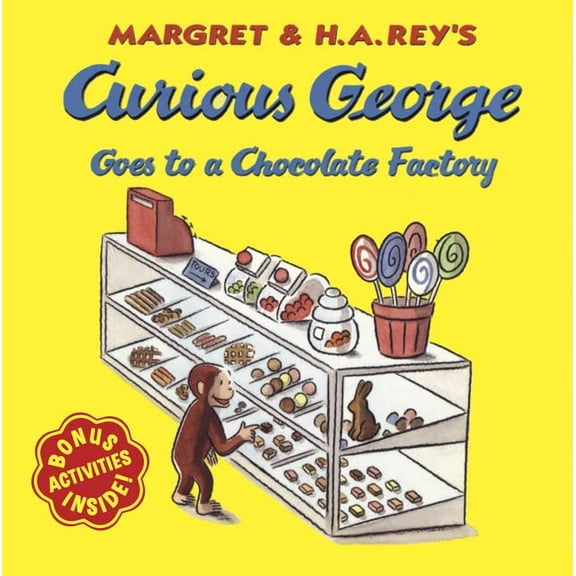 Pre-Owned Curious George Goes to a Chocolate Factory (Paperback) 0395912148 9780395912140